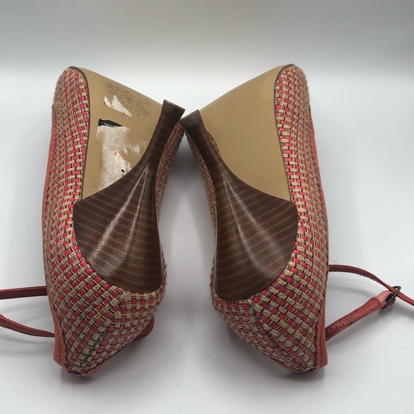 ENZO ANGIOLINI OPEN TOE PUMPS - Picture 13 of 14